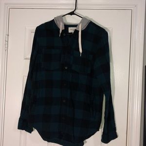 Flannel Hoodie